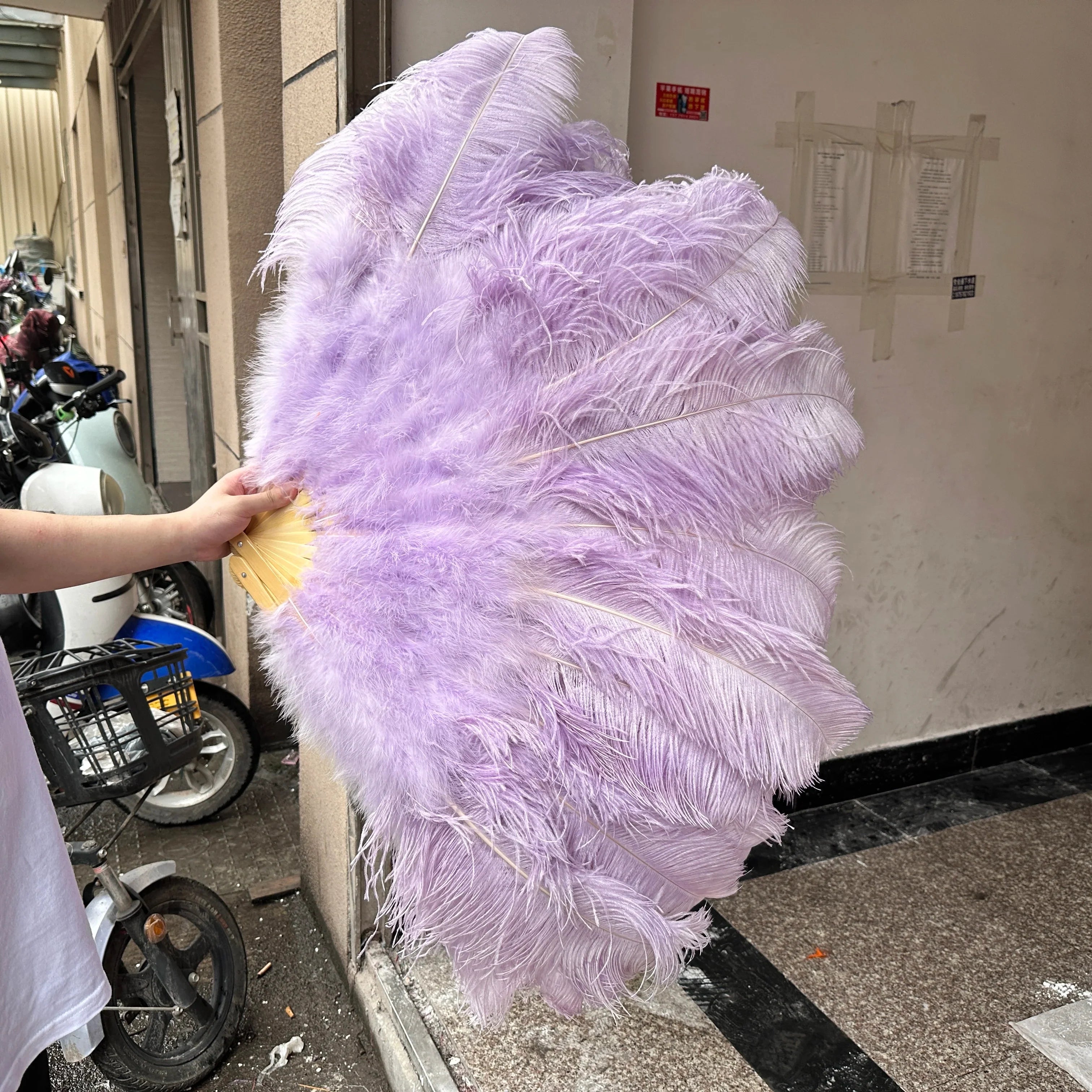 130CM Ostrich Feather Fans | Feather Fans | Wiccan Center