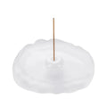 Mini Jade Incense Burner Incense Holder with Glass Incense Plate Ash Catcher Buddhism Supplies Home Decor