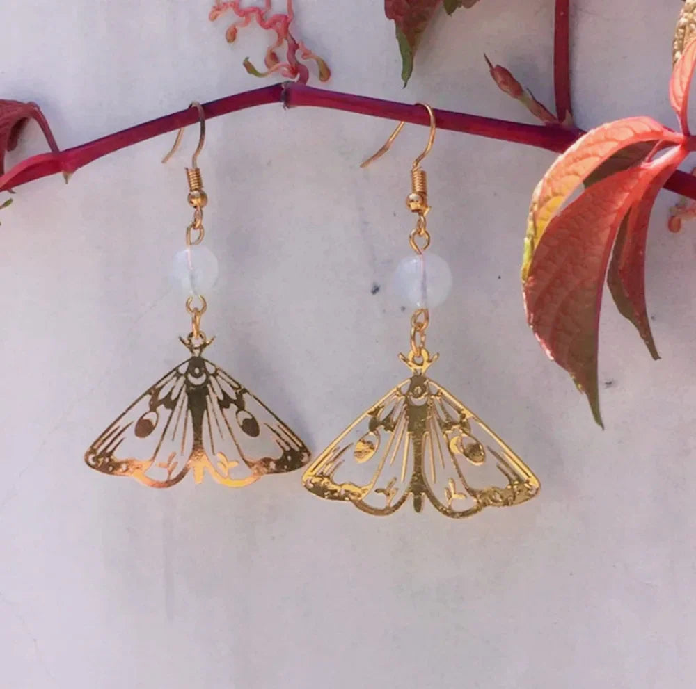 Assorted Moth & Butterfly Dangle Earrings | earrings | Wiccan Center