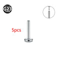 Threadless Labret Rod Piercing G23 Titanium Push In Stud Cartilage Flatback Nose Stud Piercing Body Jewelry | | Wiccan Center