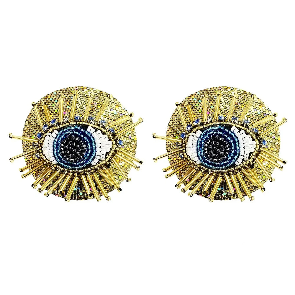 The Stardust Luminary – Deluxe Floral Chain & Tassel Reusable Nipple Covers (2 Pairs)