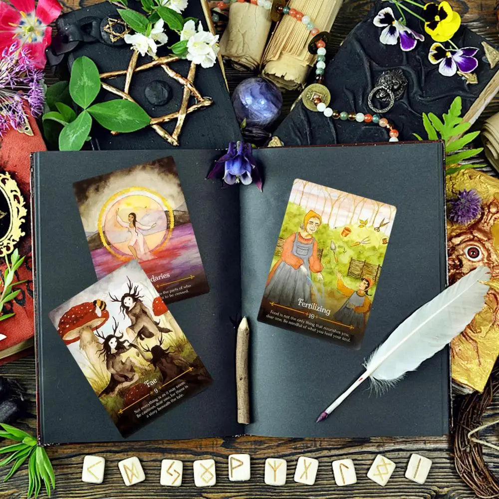 Seasons Of The Witch: Beltane Oracle Cards | Oracle Cards | Wiccan Center