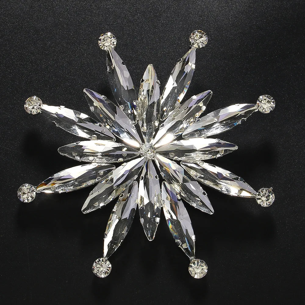 Large Luxury Rhinestone Star Brooch | Brooches | Wiccan Center