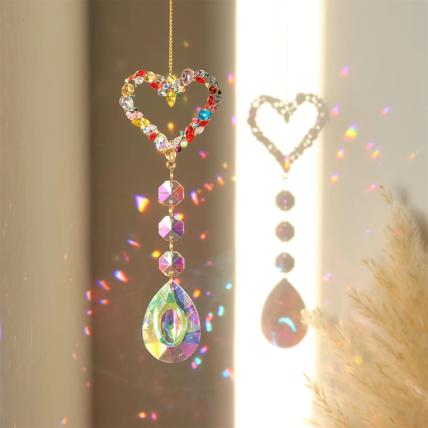 Colorful diamonds StarsMoonButterflies, sun garlands, gardening, light collection, Suncatcher accessories,indoor and outdoor | | Wiccan Center