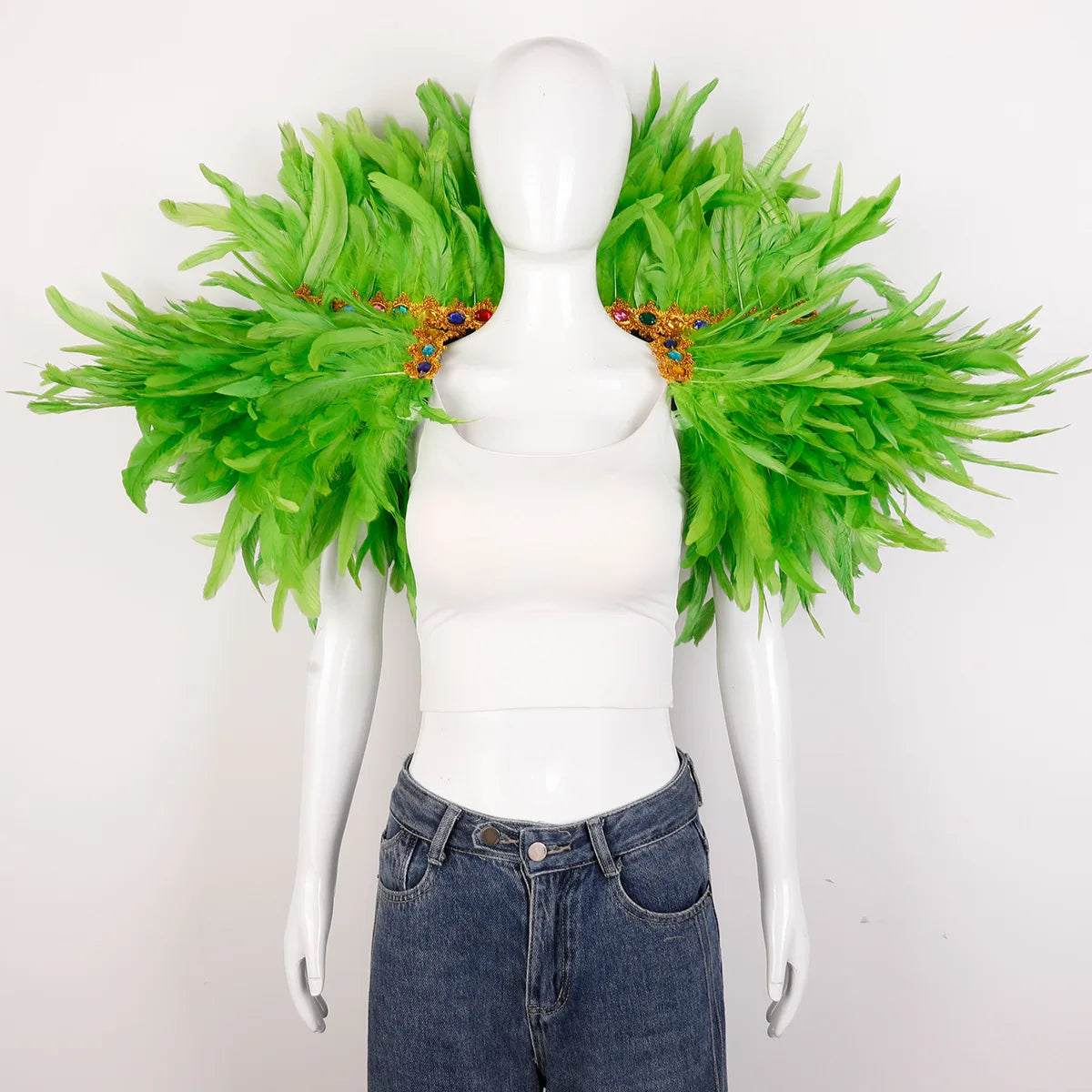 Festival Carnival Feather Shawl | Feather Shawl | Wiccan Center