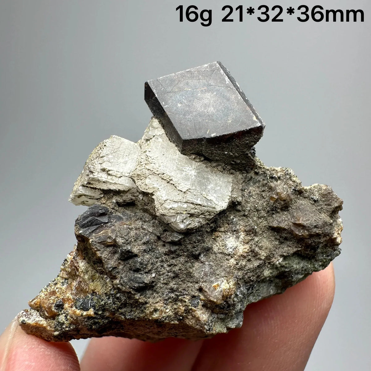 Natural Dark Brown Andradite Garnet Cluster Raw Crystal Mineral Specimen Calcite Matrix Healing Stone Home Decoration
