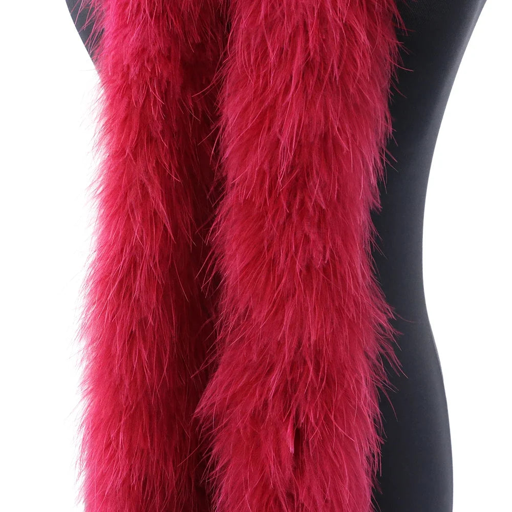 Fluffy Marabou Turkey Feather Boa (2 Meters) | Feathers | Wiccan Center