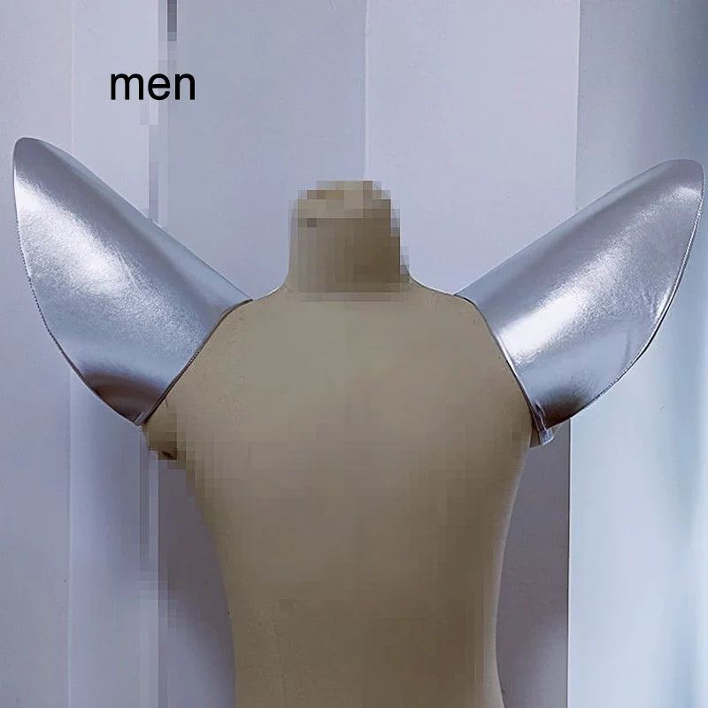 The Stardust Stratosphere Wings – Futuristic Flying Shoulder Vest | Shoulder Pieces | Wiccan Center
