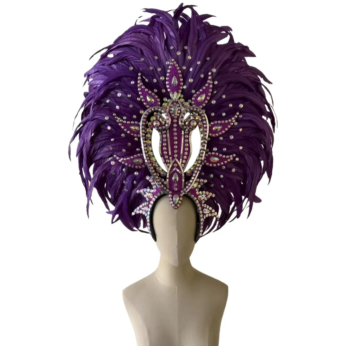 The Stardust Copacabana Feather Crown – Samba Parade Headdress | Headdress | Wiccan Center