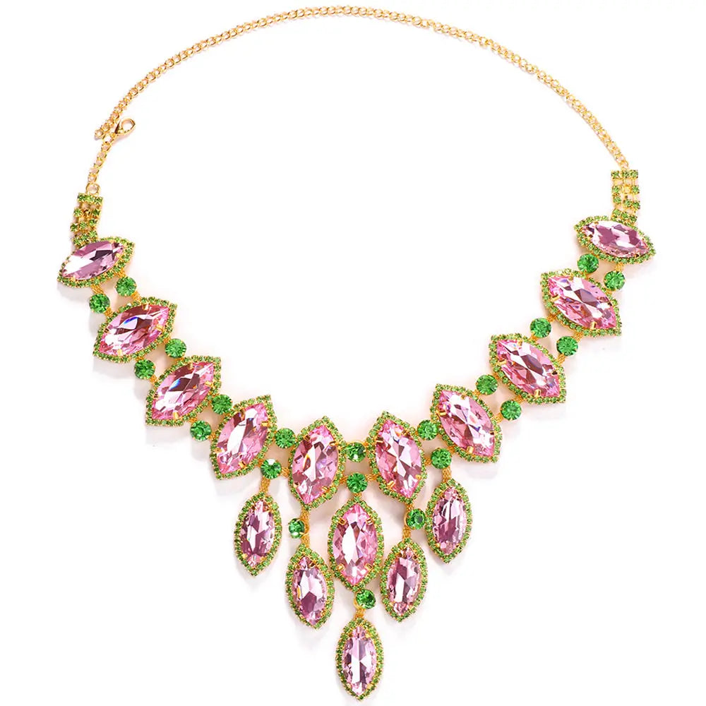 Multicolored Rhinestone Crystal Crystal Drop