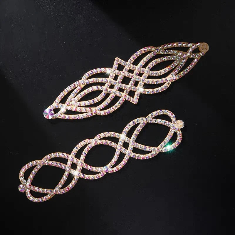 Dazzling Crystal Belly Dance Cuff Bracelet & Ring Hand Harness Jewelry | Bracelets | Wiccan Center
