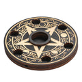 Pentacle Crystal Ball & Candle Holder | Candle Holders | Wiccan Center