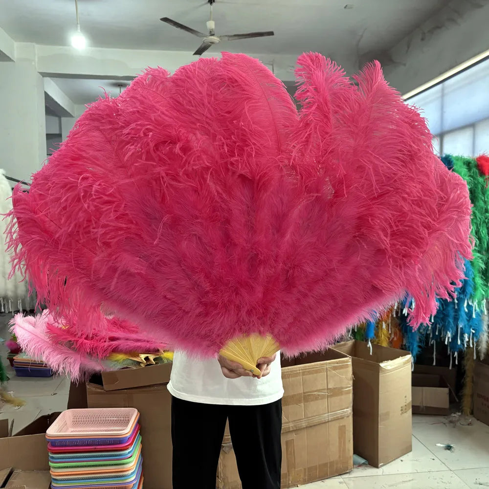 130CM Ostrich Feather Fans | Feather Fans | Wiccan Center