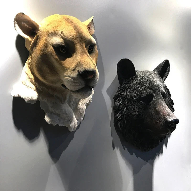 Animal Head Wall Decoration Statues Room Bedroom Home Wall Decor Scandinavian Style Decoration Jamaica Interior Decoration | | Wiccan Center