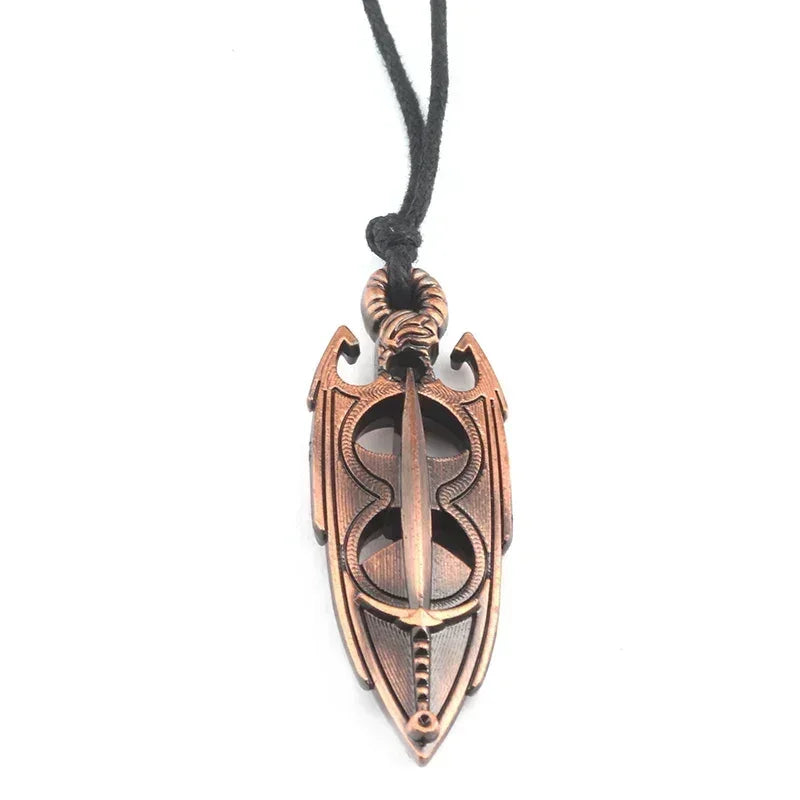 Amulet of Mara Arkay Necklace Morrowind Pendant Necklace for Women Men Cosplay Jewelry Gift | | Wiccan Center