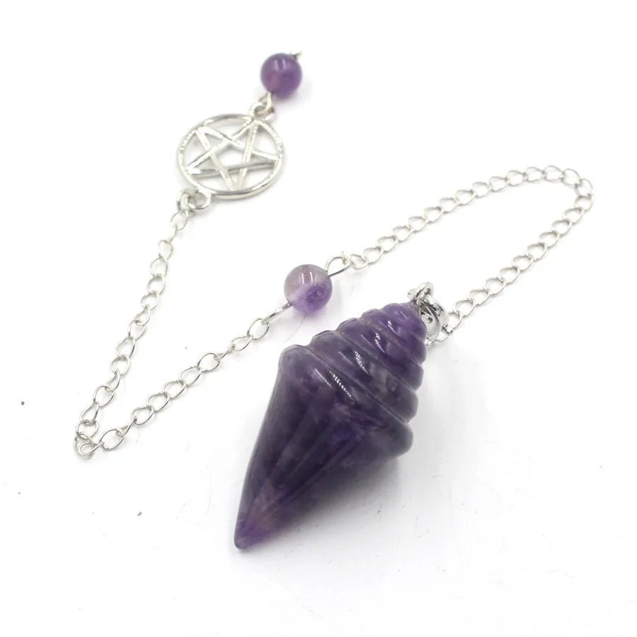 Pentacle Crystal Pendulums | Pendulums | Wiccan Center