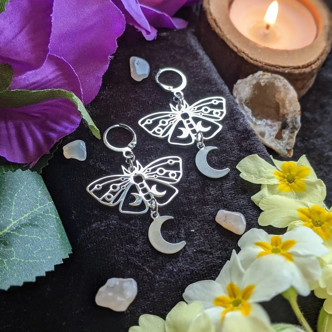 Assorted Moth & Butterfly Dangle Earrings | earrings | Wiccan Center