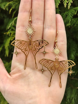 Assorted Moth & Butterfly Dangle Earrings | earrings | Wiccan Center