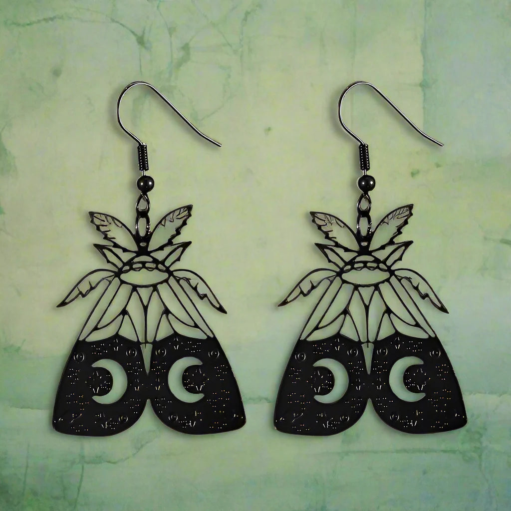 Assorted Moth & Butterfly Dangle Earrings | earrings | Wiccan Center
