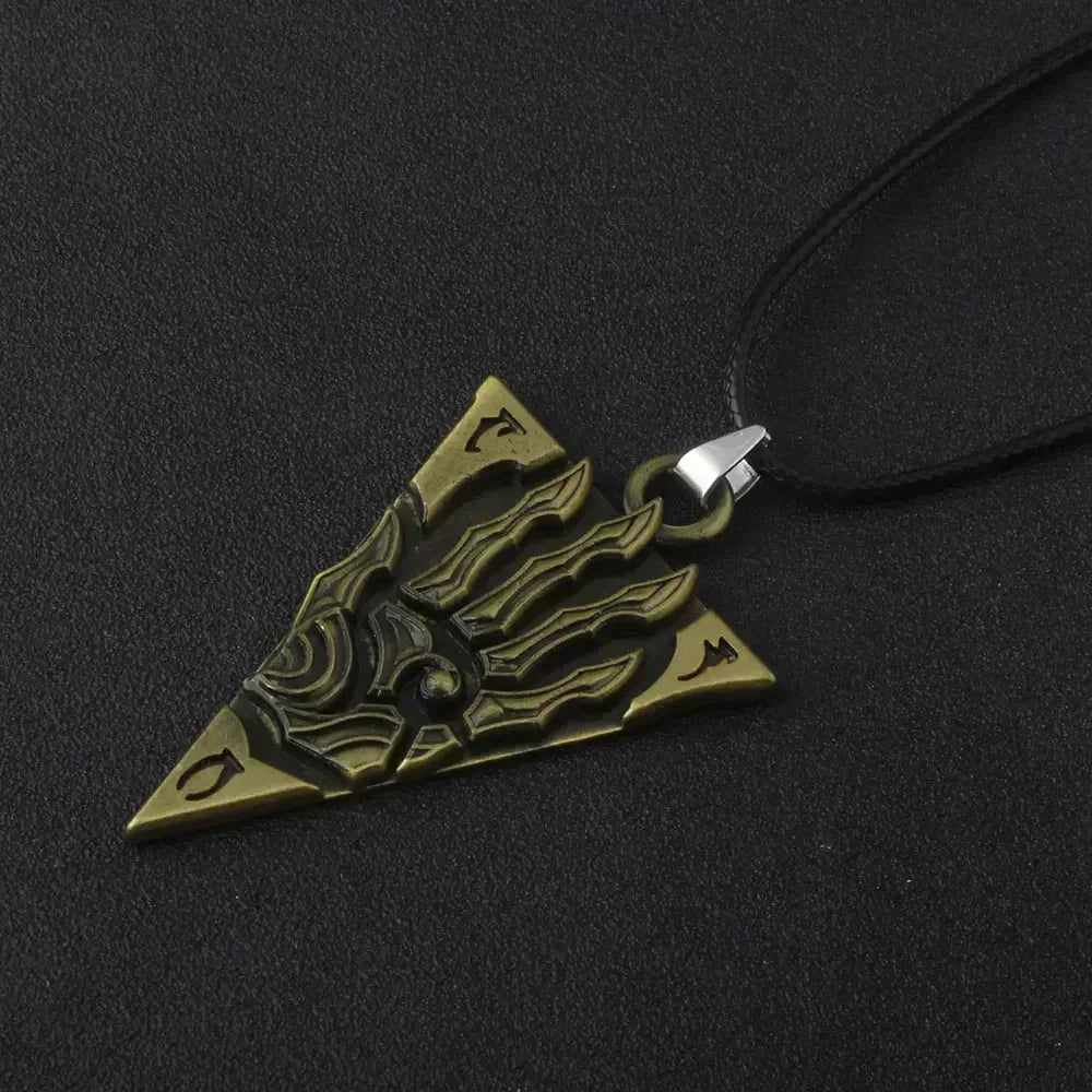 Amulet of Mara Arkay Necklace Morrowind Pendant Necklace for Women Men Cosplay Jewelry Gift | | Wiccan Center