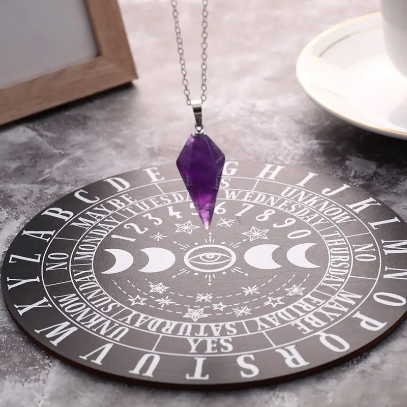 Wood Pendulum Boards | Pendulum Board | Wiccan Center