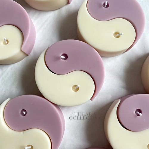 1pc Tai Chi Yin Yang Candle Silicone Molds - DIY Handmade Epoxy Resin Craft - Plaster Moulds for Home Decor and Party Supplies | | Wiccan Center