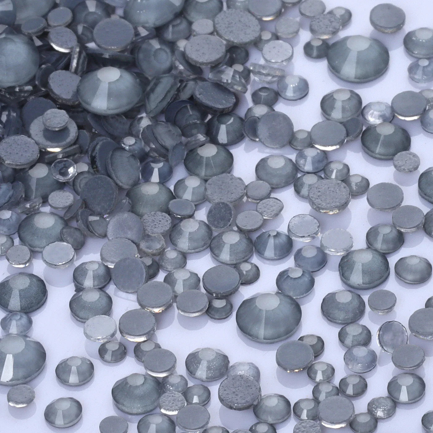 1440PC Mix Size SS6-SS20 Mocha Neon Glass FlatBack Non-Hotfix Rhinestones | Non-Hotfix | Wiccan Center