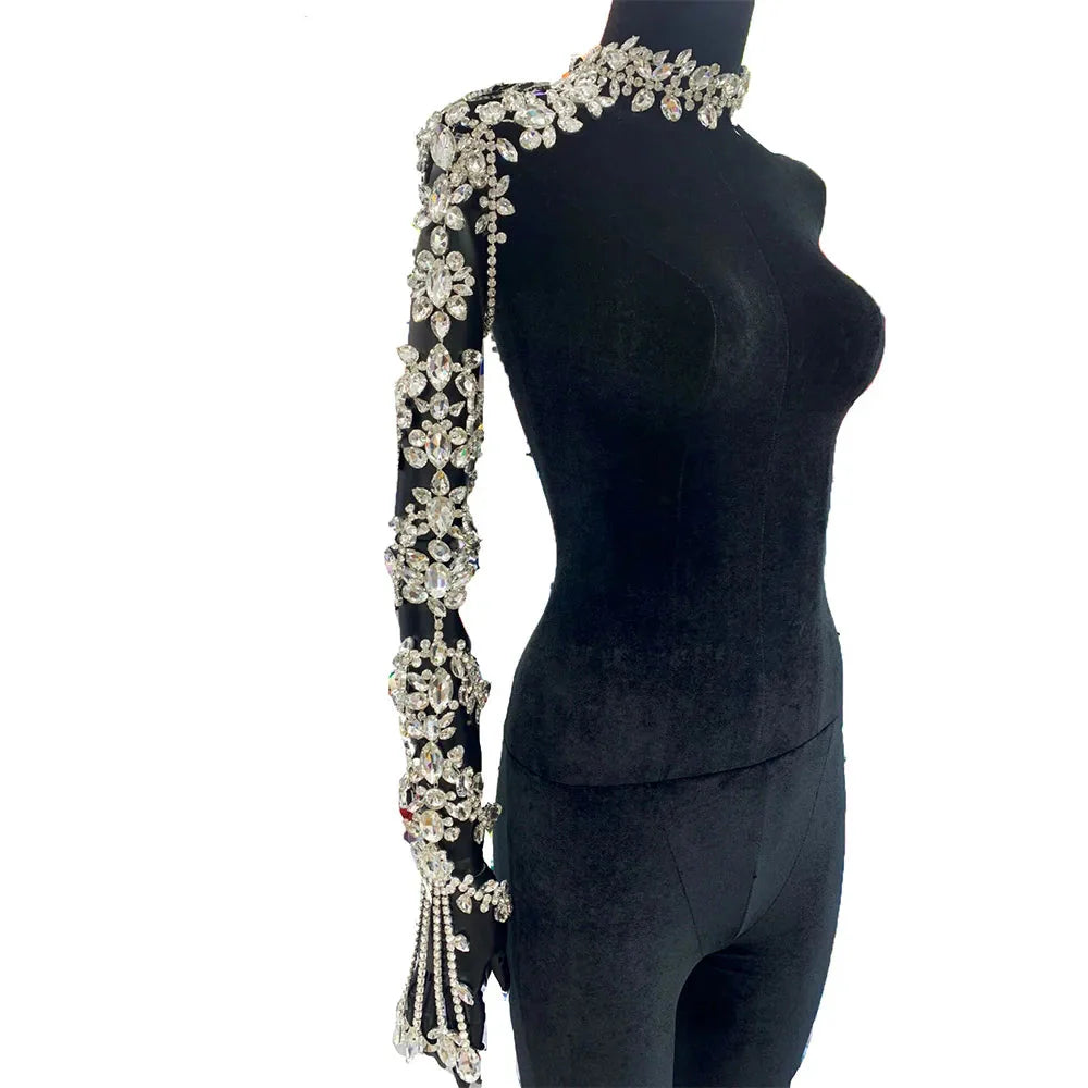 Rhinestone Chain Arm/Sleeve/Shoulder Adornment
