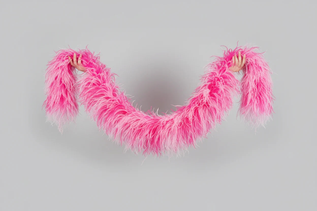 Mixed Color Ostrich Feather Boa & Shawl (2 Meters) | Feather Boas | Wiccan Center