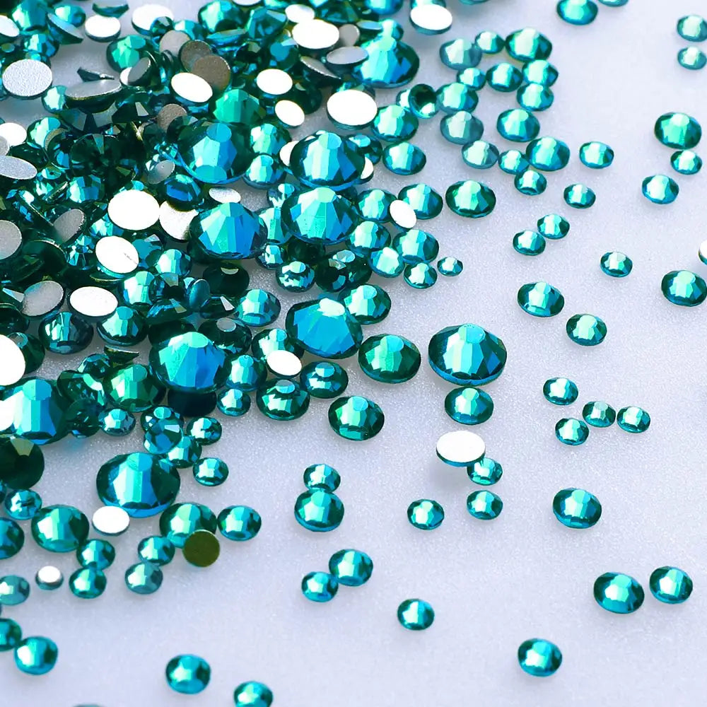 1440PCS SS3-SS20 Mix Size Non-Hotfix Glass FlatBack Rhinestones | Non-Hotfix | Wiccan Center