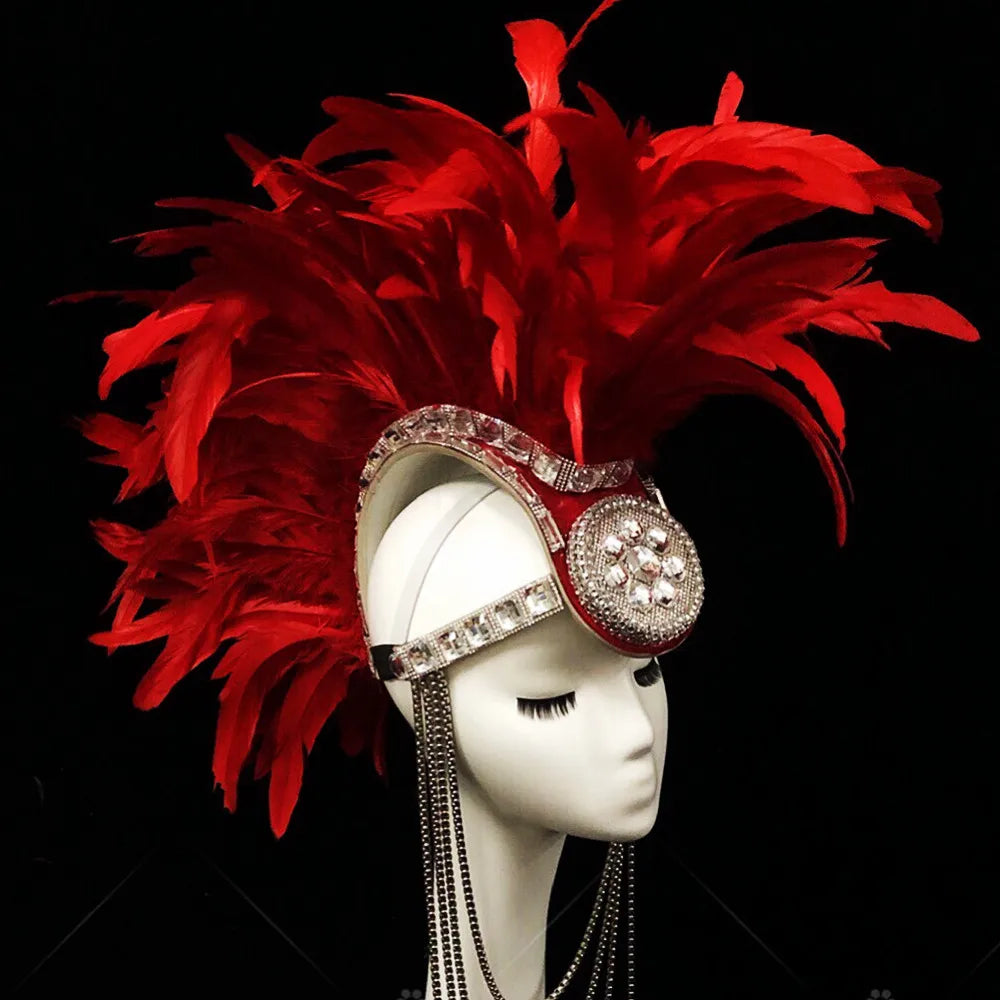 Mohawk Style Feather Headdress | Headdress | Wiccan Center