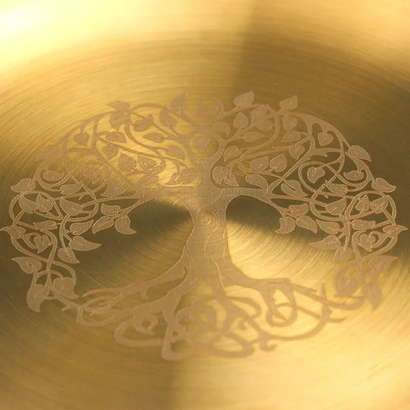 Gold Altar Plates | incense holder | Wiccan Center