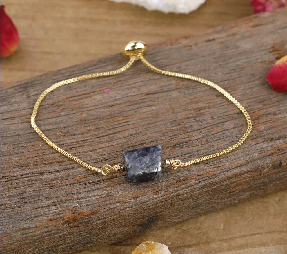 Crystal Gold Adjustable Bracelets | bracelets | Wiccan Center