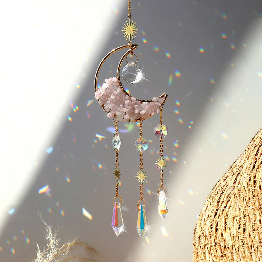 Crystal Moon Suncatchers | suncatchers | Wiccan Center