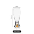 High-grade luxury gold leaf crystal glass craft beer mug large capacity beer mug beverage juice glass | | Wiccan Center