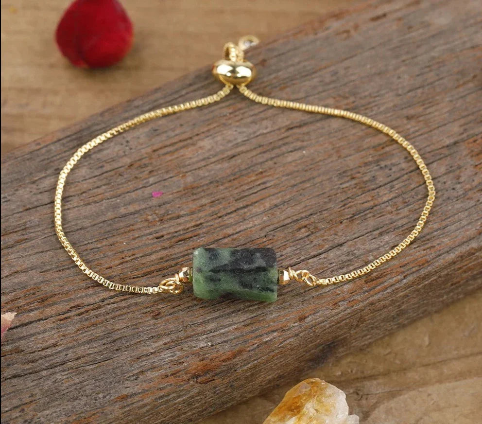 Crystal Gold Adjustable Bracelets | bracelets | Wiccan Center
