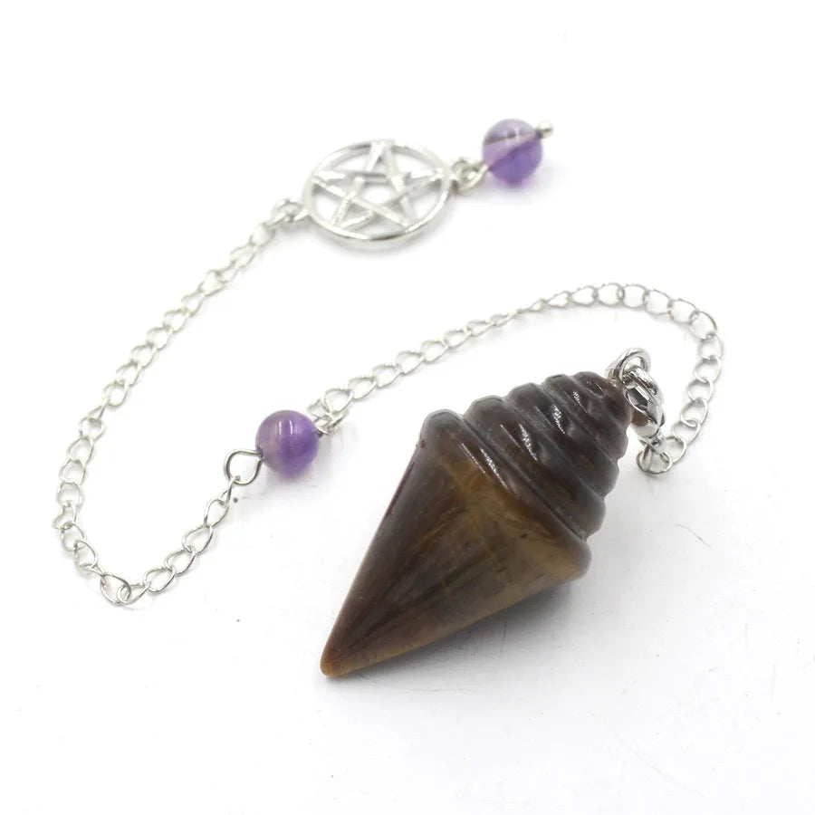 Pentacle Crystal Pendulums | Pendulums | Wiccan Center