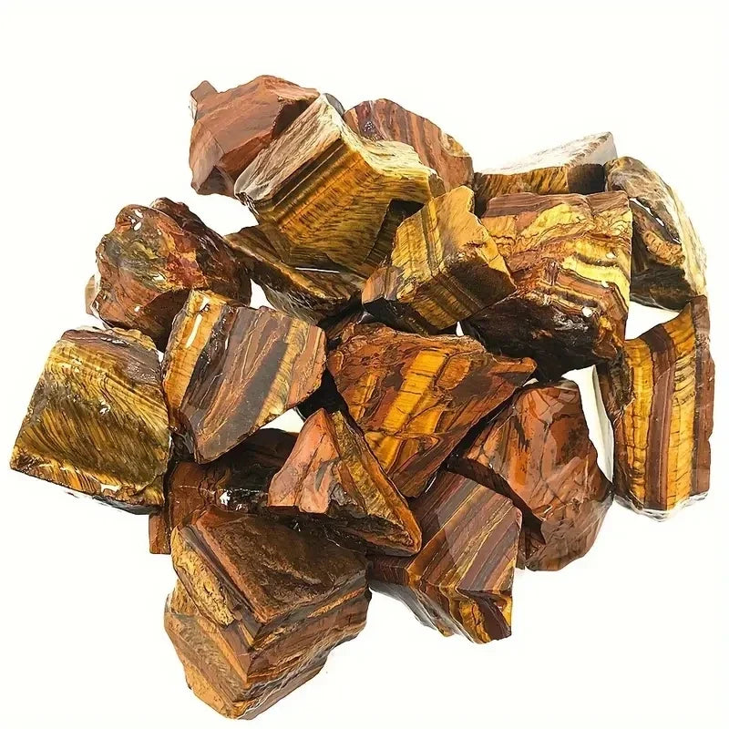 1pc Natural Large Rough Tiger Eyes Stone Raw Crystal Mineral Specimen Gemstone For Chakra Home Fish Tank DecoFlower Pot Ornament