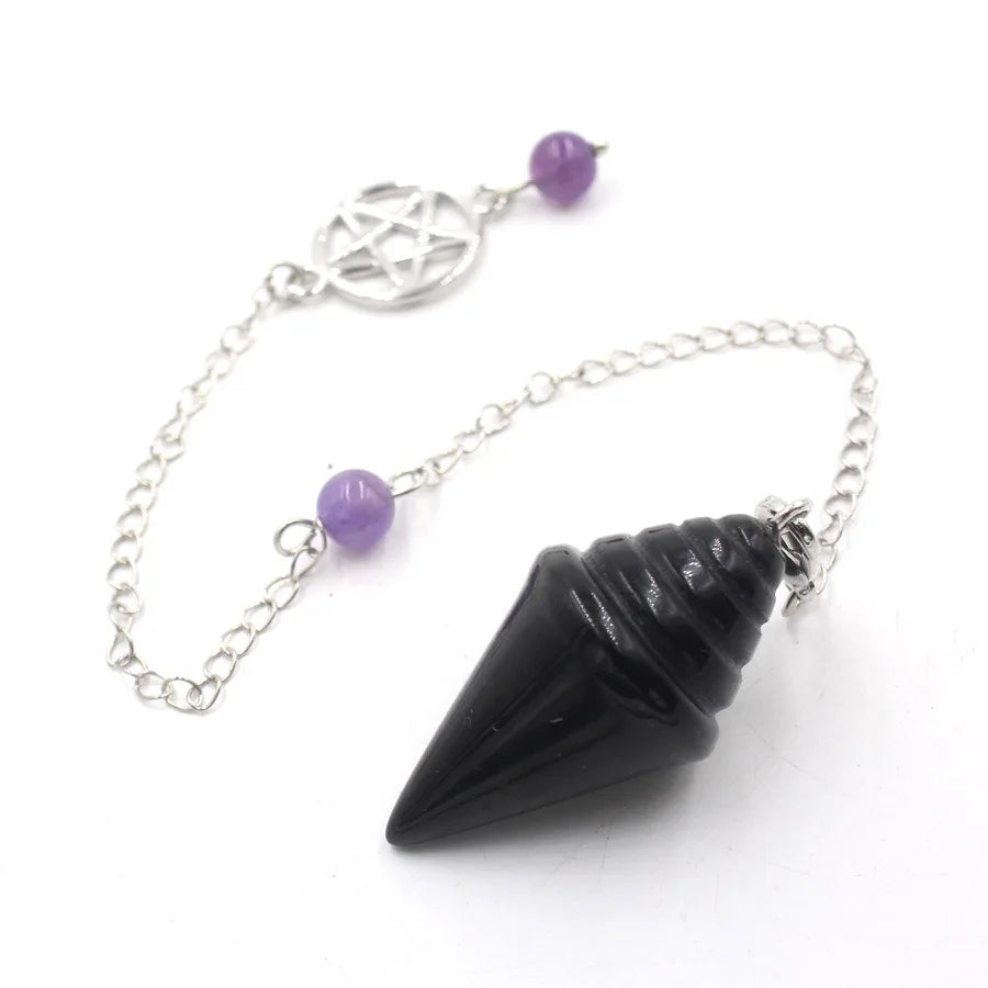 Pentacle Crystal Pendulums | Pendulums | Wiccan Center