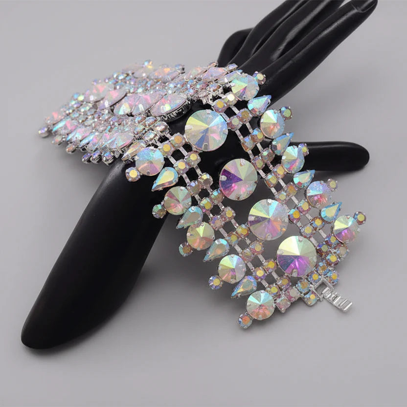 Glass Crystal Cuff | Bracelets | Wiccan Center