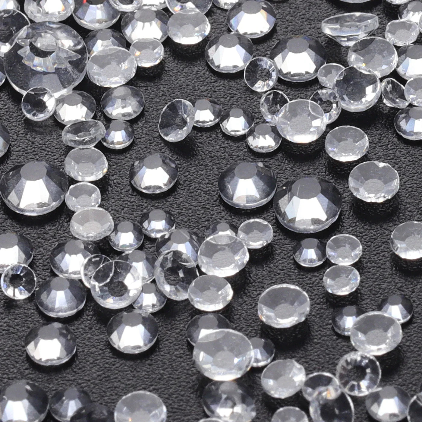 1440PCS SS3-SS20 Mix Size Non-Hotfix Glass FlatBack Rhinestones | Non-Hotfix | Wiccan Center
