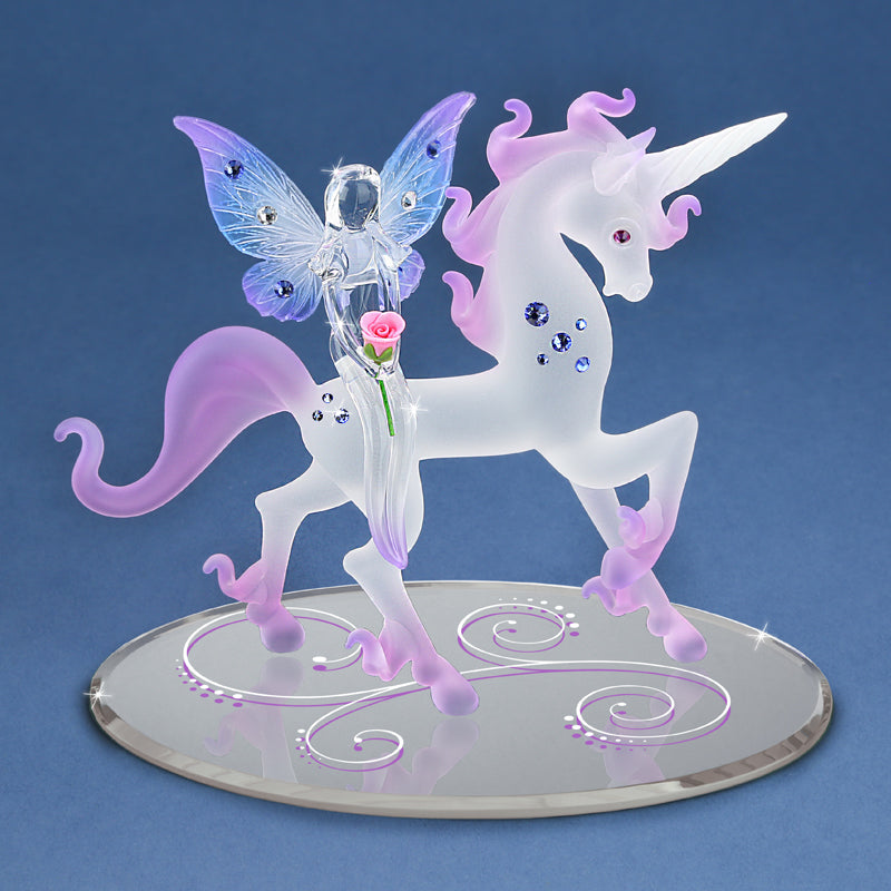 S5 574-F: Unicorn with Fairy | Figurine | Wiccan Center