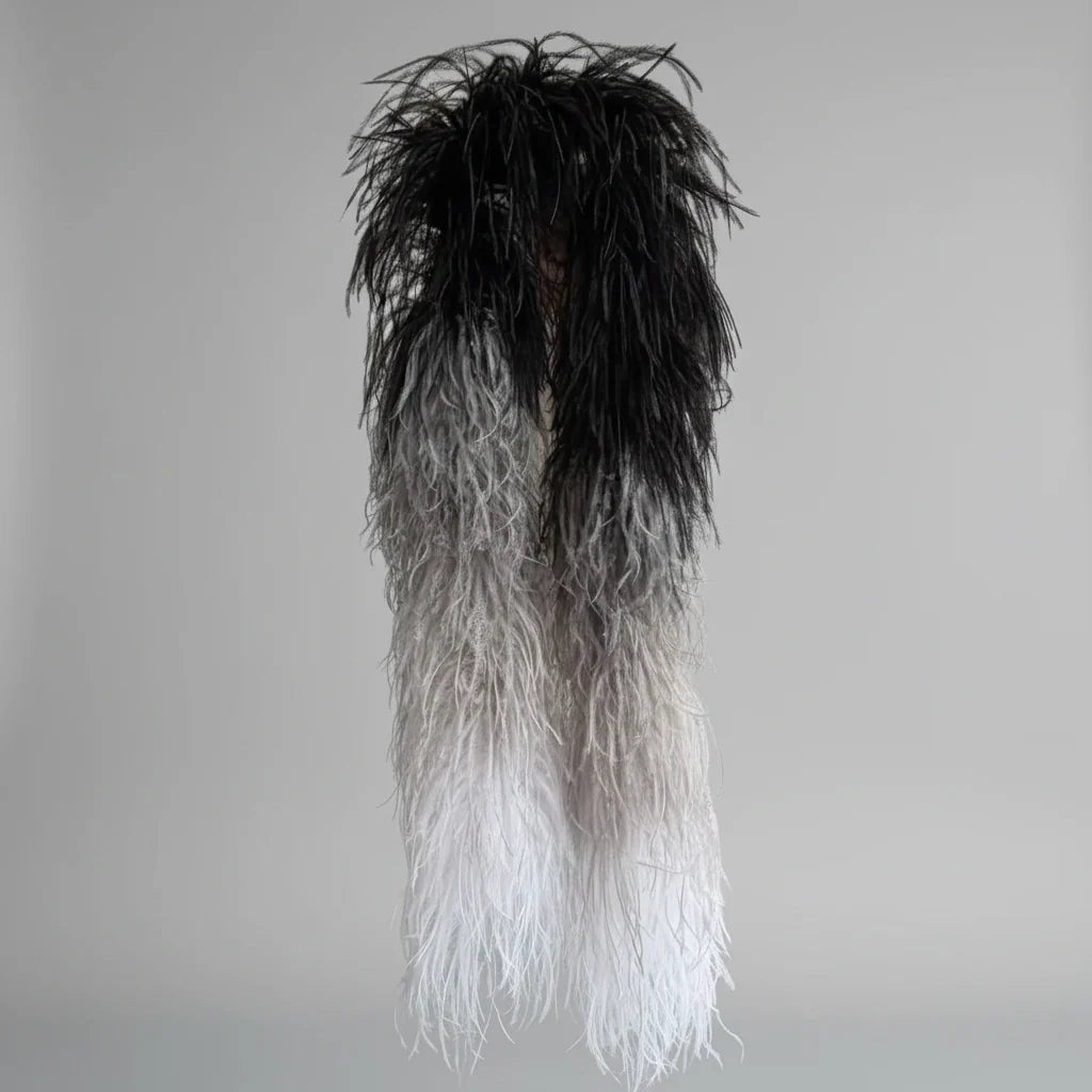 Mixed Color Ostrich Feather Boa & Shawl (2 Meters) | Feather Boas | Wiccan Center