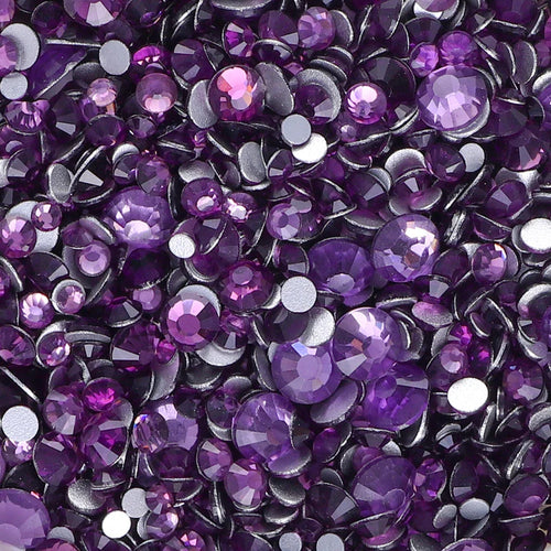 1440PCS SS3-SS20 Mix Size Non-Hotfix Glass FlatBack Rhinestones | Non-Hotfix | Wiccan Center