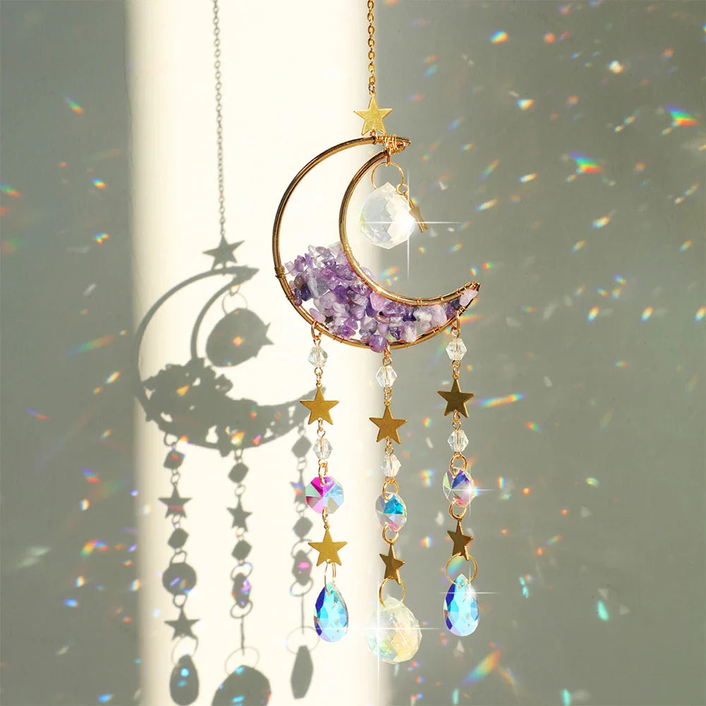 Crystal Moon Suncatchers | suncatchers | Wiccan Center