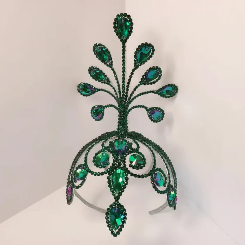 Rhinestone Tall Headpiece Base | Headpiece | Wiccan Center