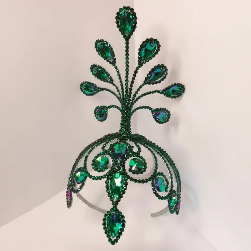 Peacock Rhinestone Headpiece | Headpiece | Wiccan Center