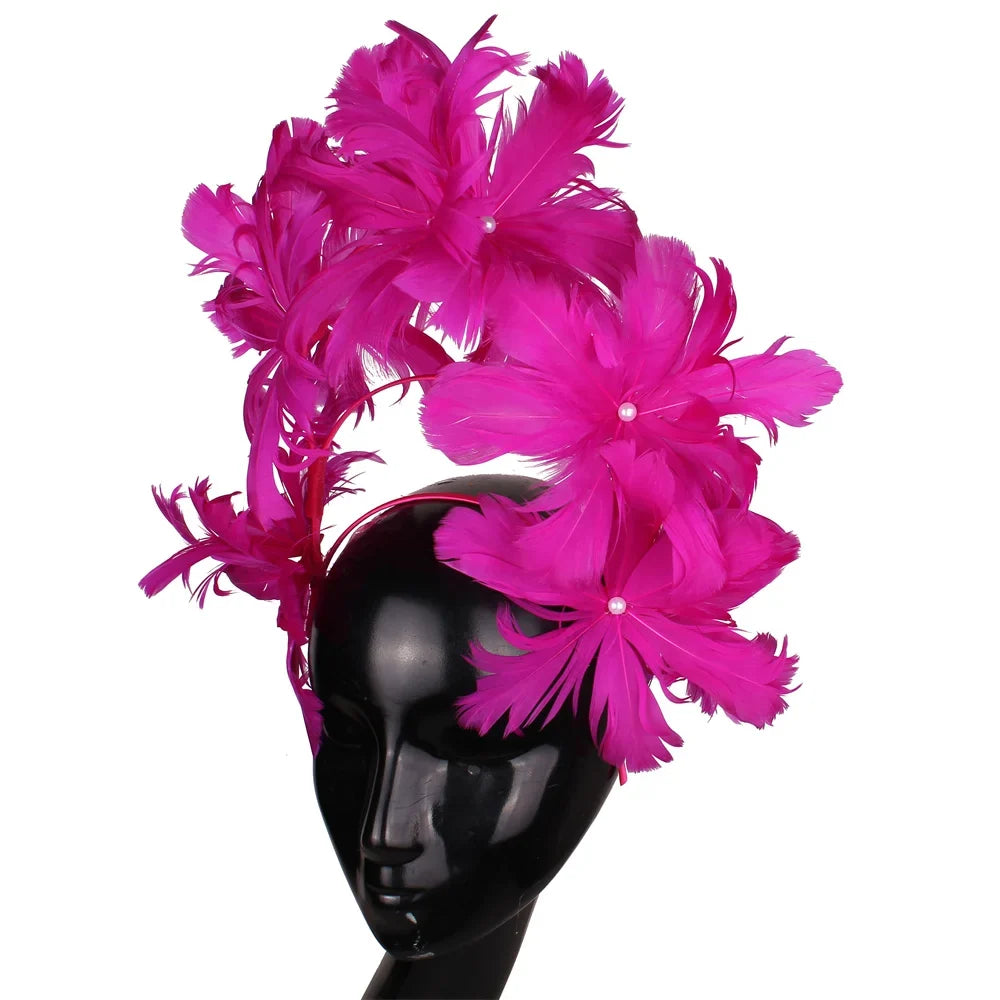 Feather Flower Headdress | Headpiece | Wiccan Center