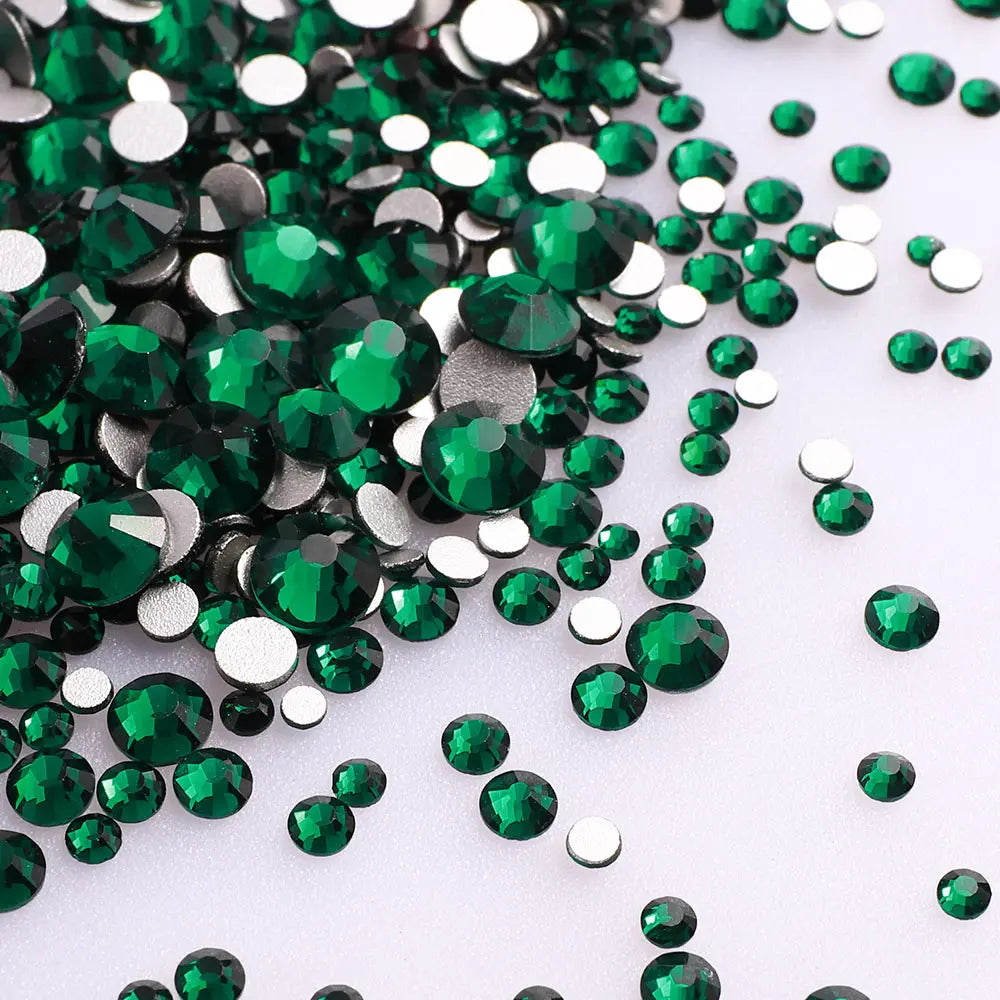 1440PCS SS3-SS20 Mix Size Non-Hotfix Glass FlatBack Rhinestones | Non-Hotfix | Wiccan Center
