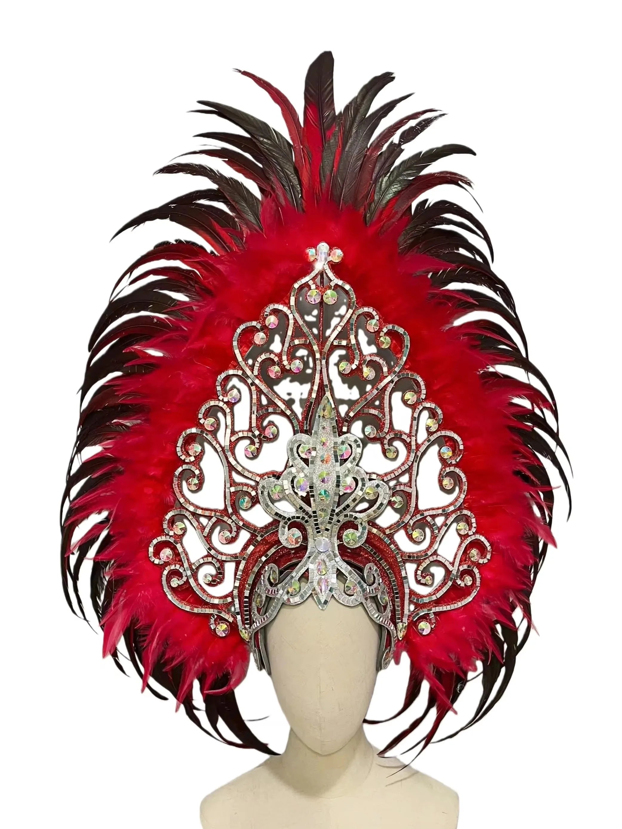 The Stardust Dionysia Masquerade Crown – Carnival & Ball Samba Headdress | Headdress | Wiccan Center
